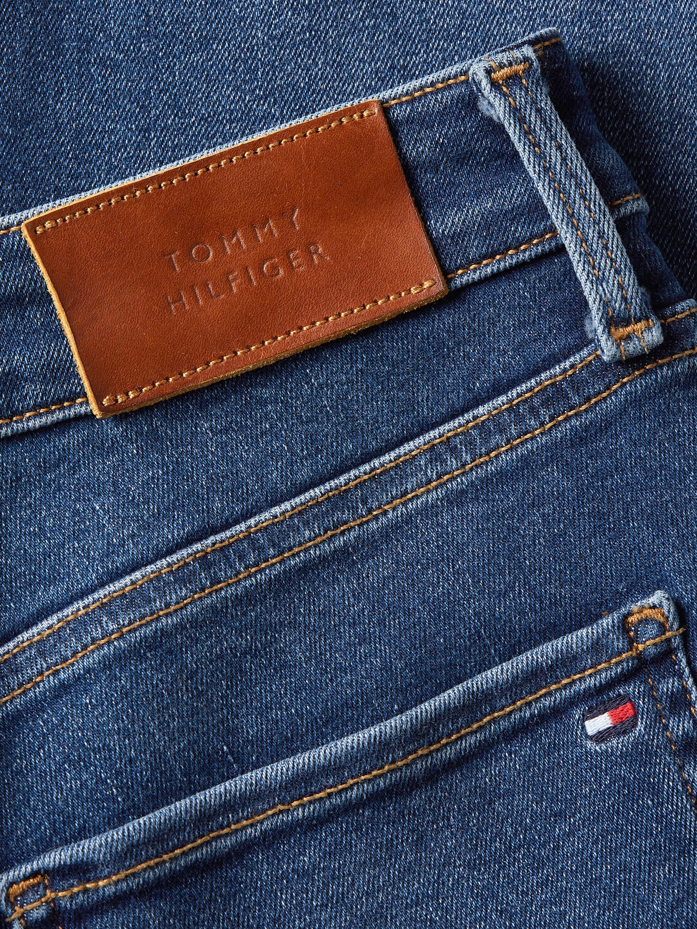 Tommy Hilfiger Skinny-fit-Jeans »TH SKINNY Hilfiger shoppen U HARLEM HW«, mit | walking I\'m Tommy FLEX Logo-Badge