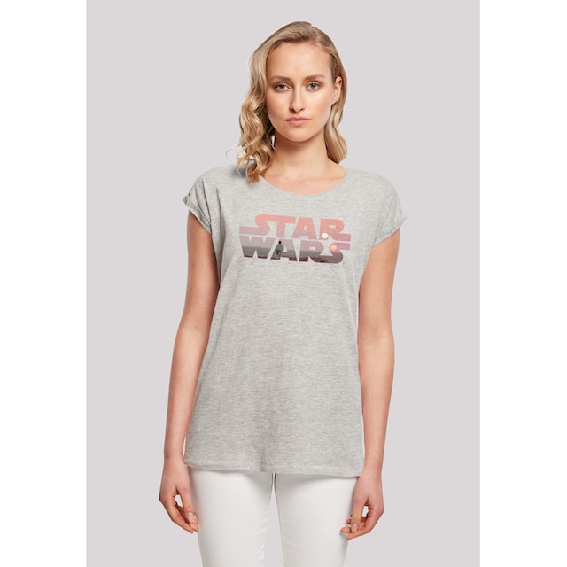F4NT4STIC T-Shirt »Star Wars Tatooine Logo«, Print bestellen | I\'m walking