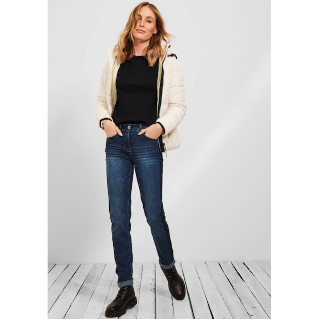 Cecil Slim-fit-Jeans »Style Toronto«, mit seitlichem Galonstreifen shoppen  | I'm walking