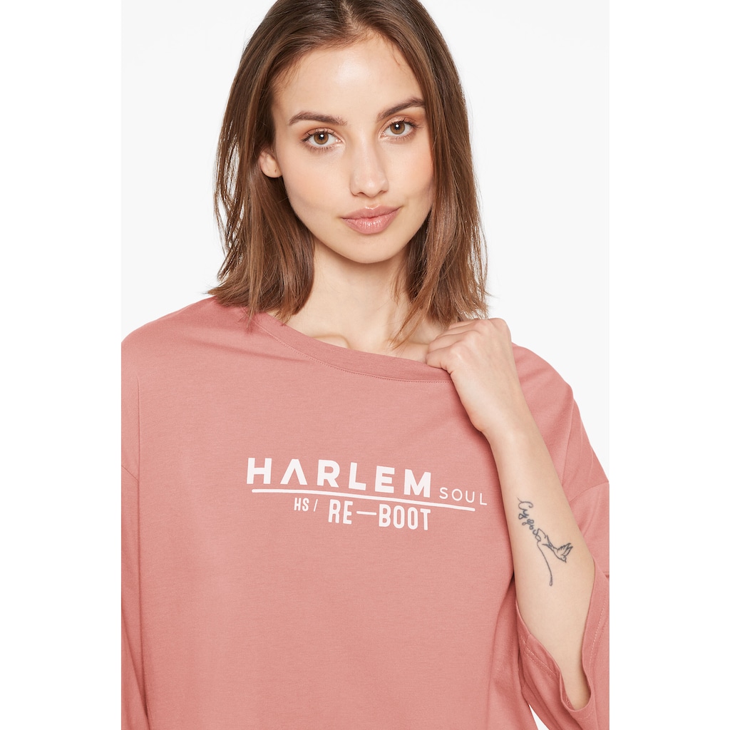 Harlem Soul 3/4-Arm-Shirt mit Print