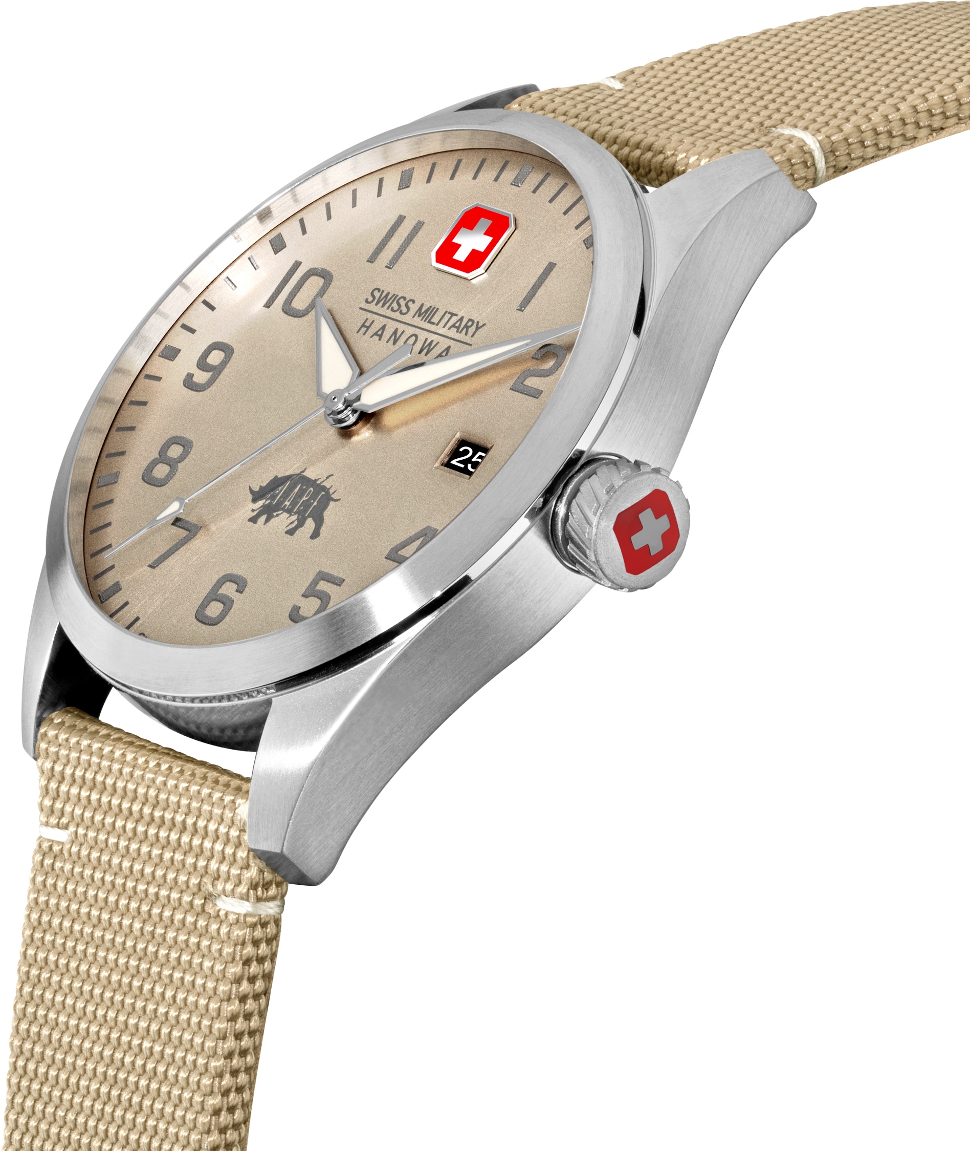 »BUSHMASTER, | Swiss Uhr Hanowa kaufen SMWGN2102301« Military Schweizer walking I\'m online
