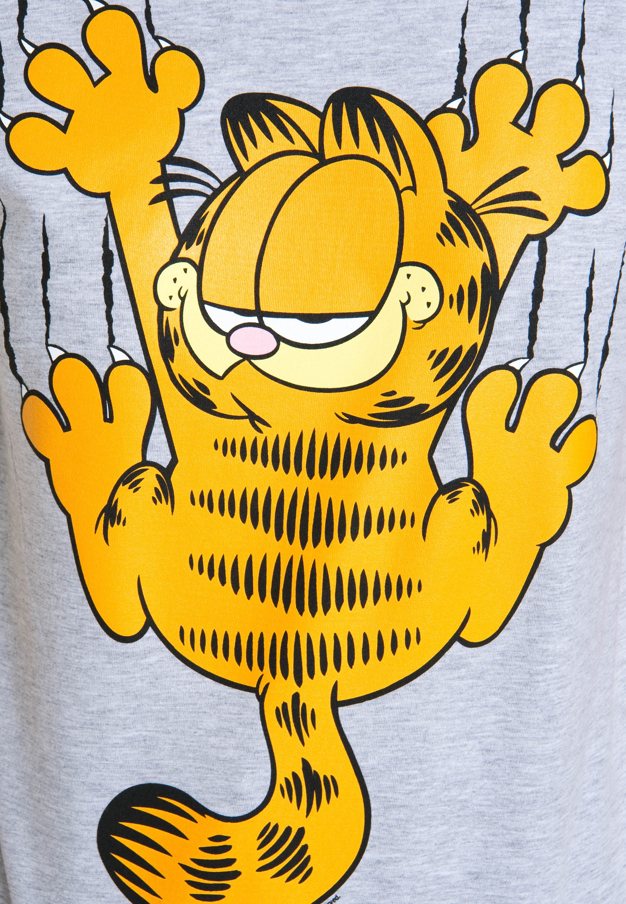 LOGOSHIRT T-Shirt »Garfield lizenziertem – Scratches«, mit kaufen Originaldesign