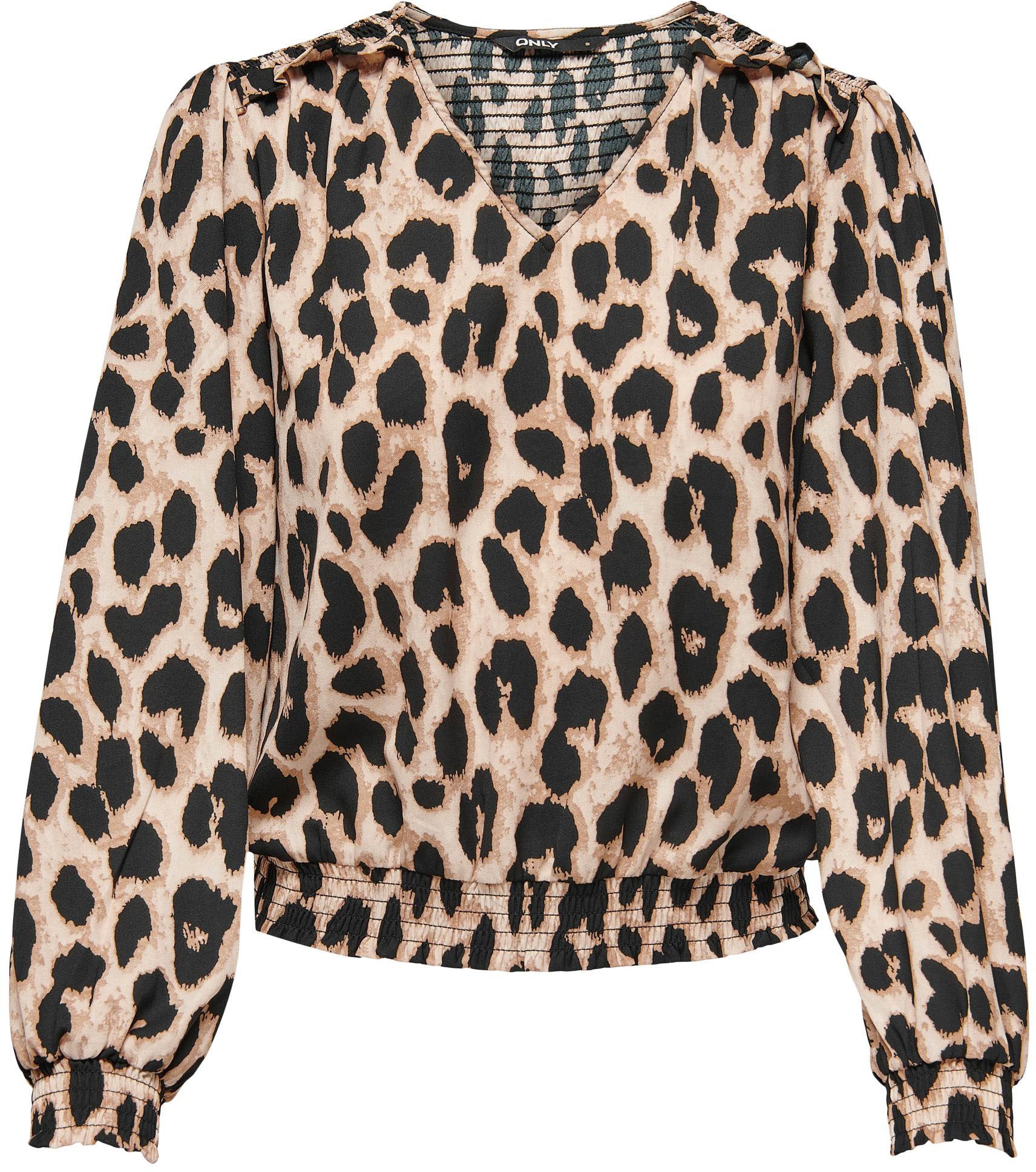 ONLY Shirtbluse ONLTIANA L/S SMOCK TOP WVN