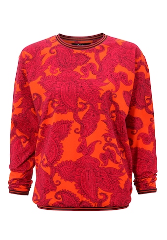 Aniston CASUAL Sweatshirt, mit großflächigem Paisley-Muster in Knallfarben - NEUE... kaufen
