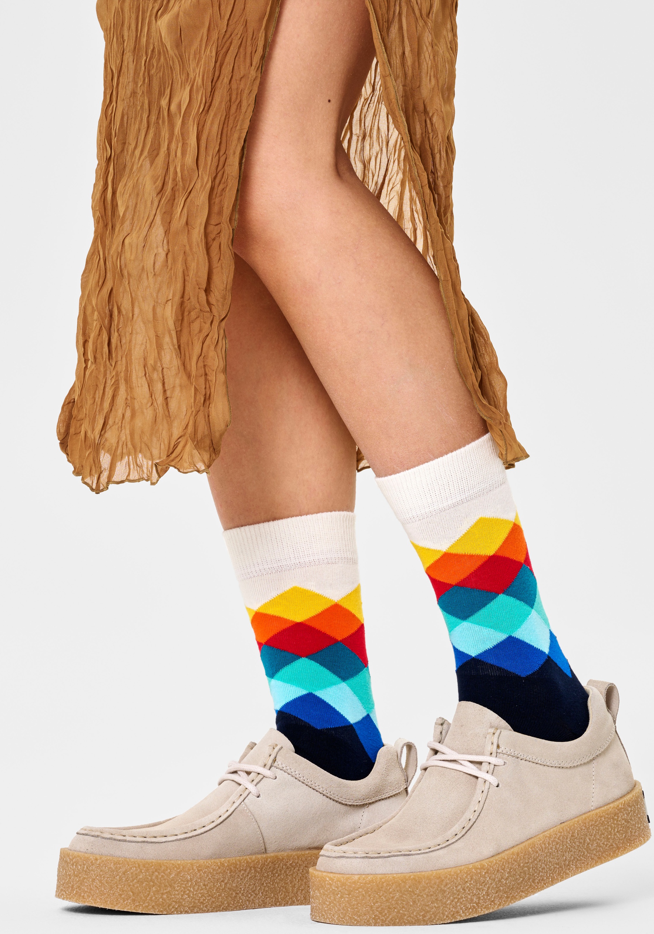 Happy Socks Socken, & Socks Dot Big Strip | Faded (3 im Onlineshop I\'m Paar), walking & Diamond