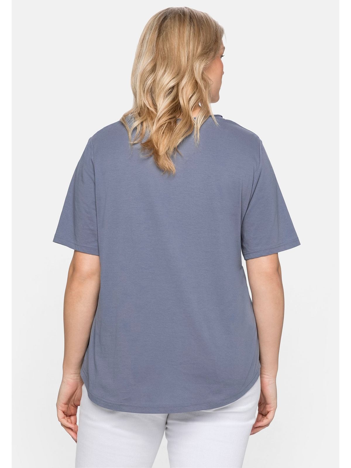 im mit Trachtenlook, Pailletten Größen«, Sheego T-Shirt »Große bestellen