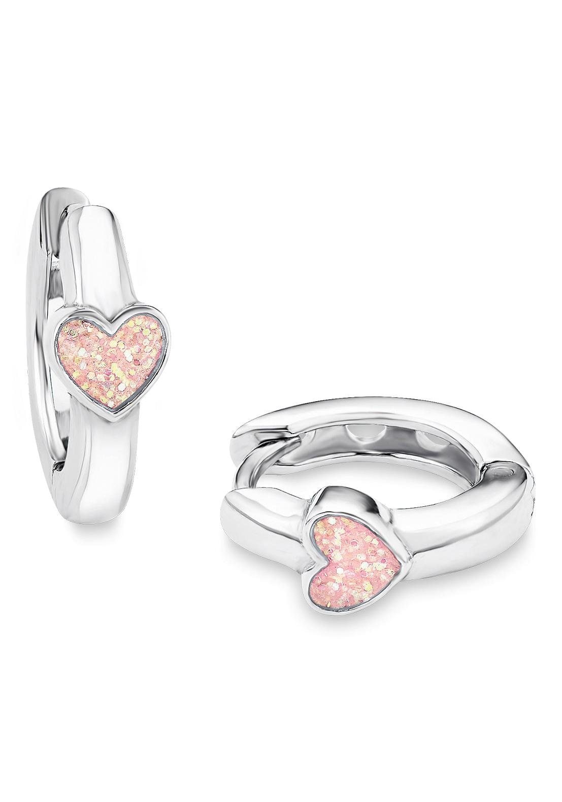 Prinzessin Lillifee Paar Creolen Herzen 9049219 mit Emaille