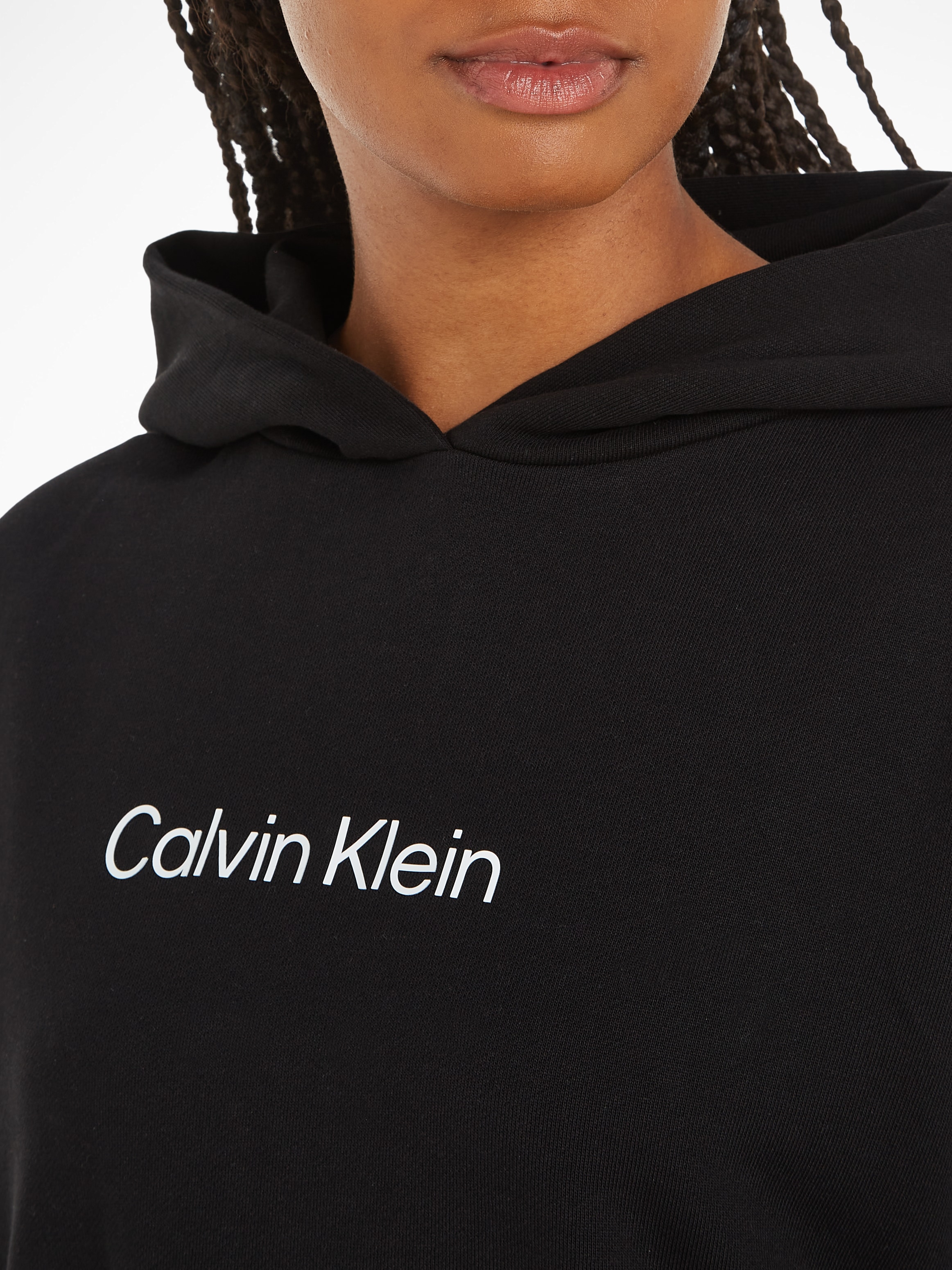 Klein DRESS« | kaufen »HERO online Sweatkleid Calvin LOGO I\'m walking HOODIE