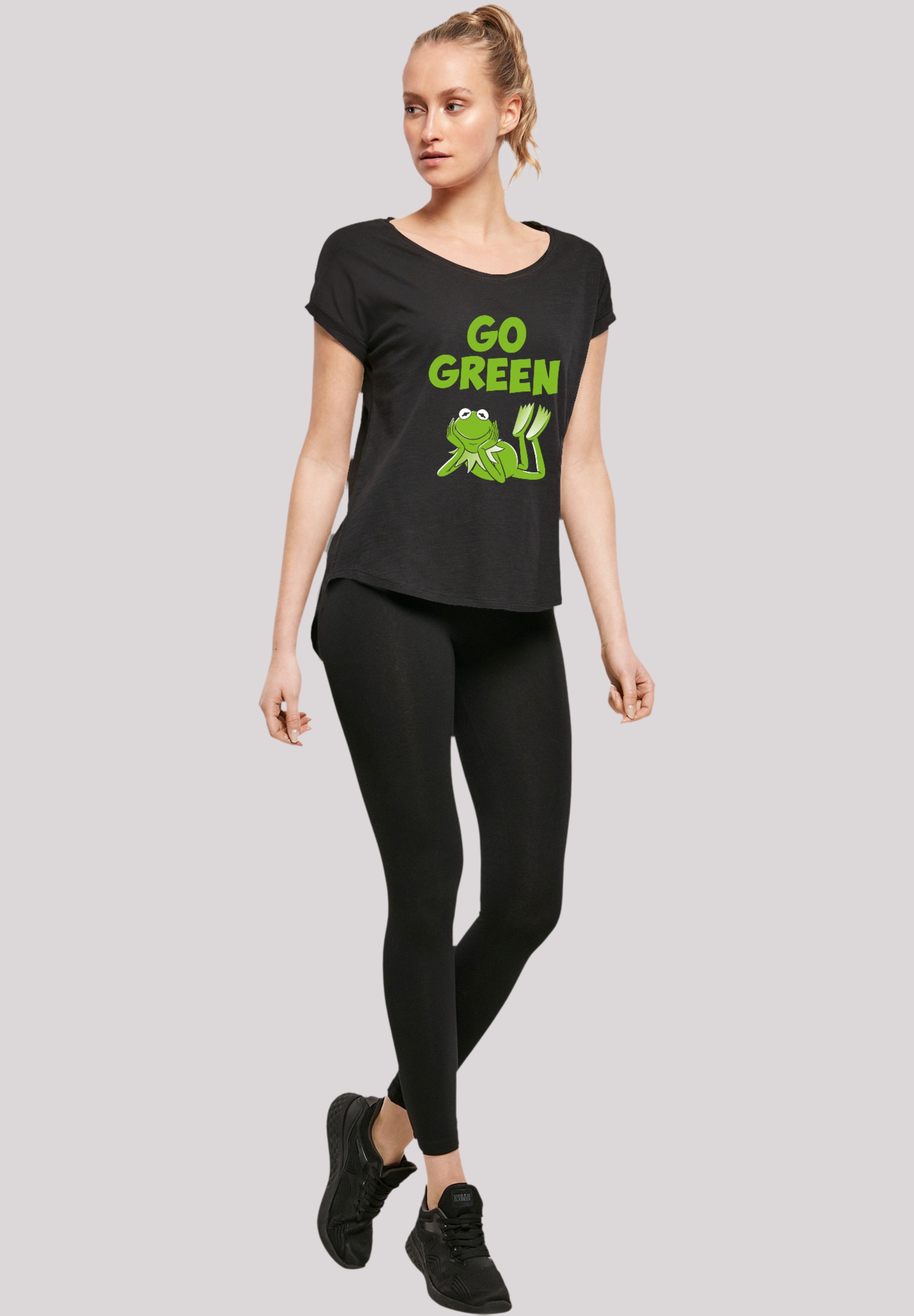F4NT4STIC T-Shirt »Disney Muppets Go Green«, Premium Qualität | I'm walking