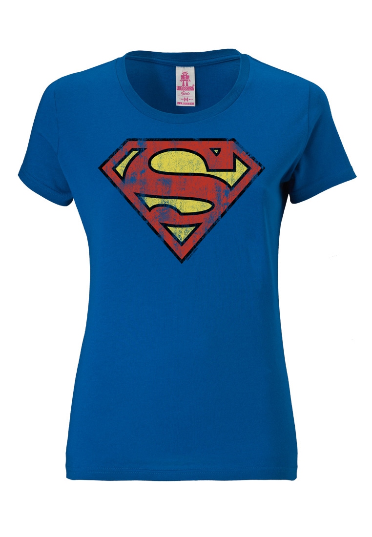 LOGOSHIRT T-Shirt »Superman«, mit klassischem Print kaufen | I'm walking