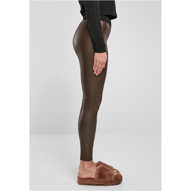 URBAN CLASSICS Leggings »Damen Ladies Faux Leather High Waist Leggings«, (1  tlg.) bestellen