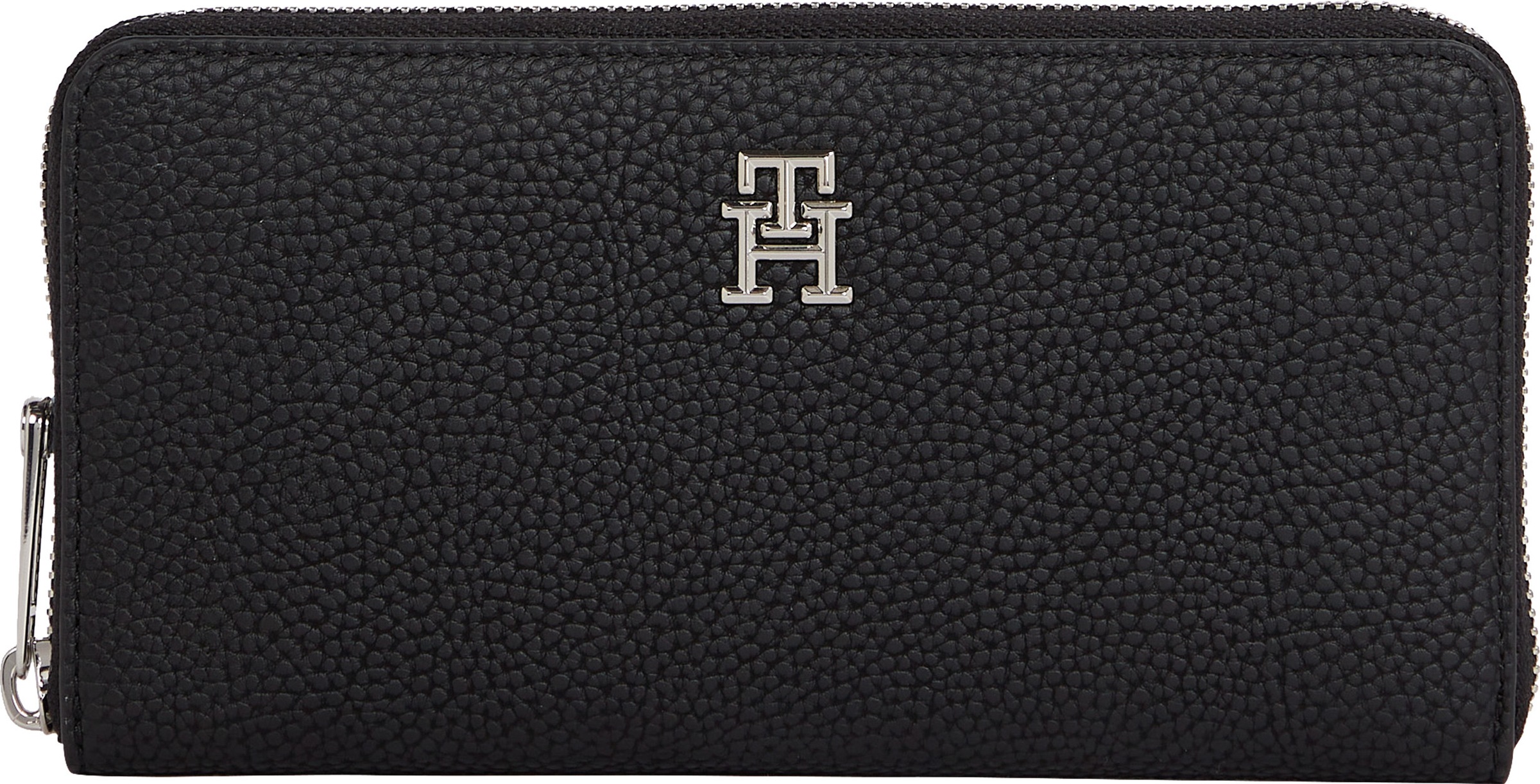 Tommy Hilfiger Geldbörse "TH EMBLEM LARGE ZA", mit praktischer Einteilung