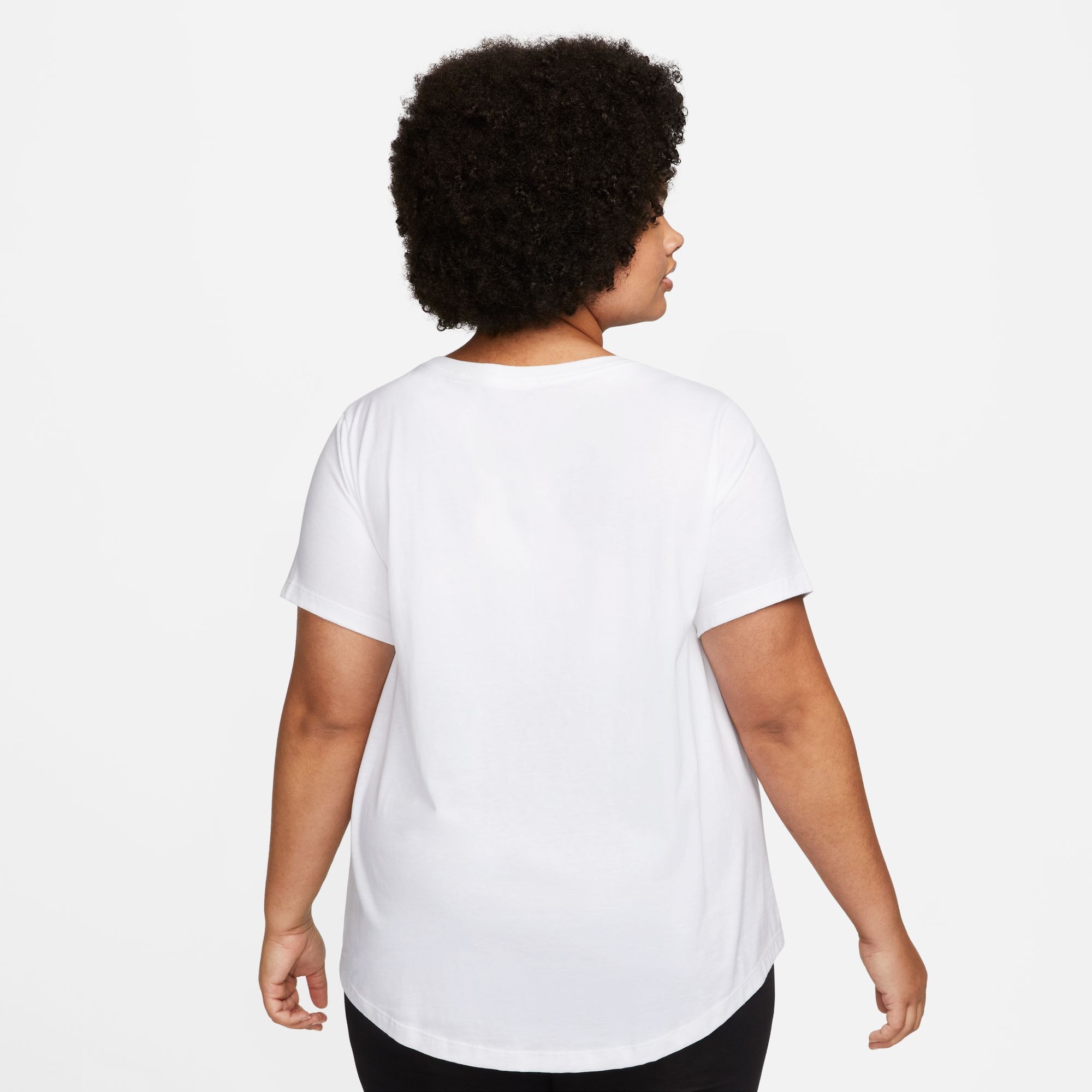 Ladies white nike t on sale shirt