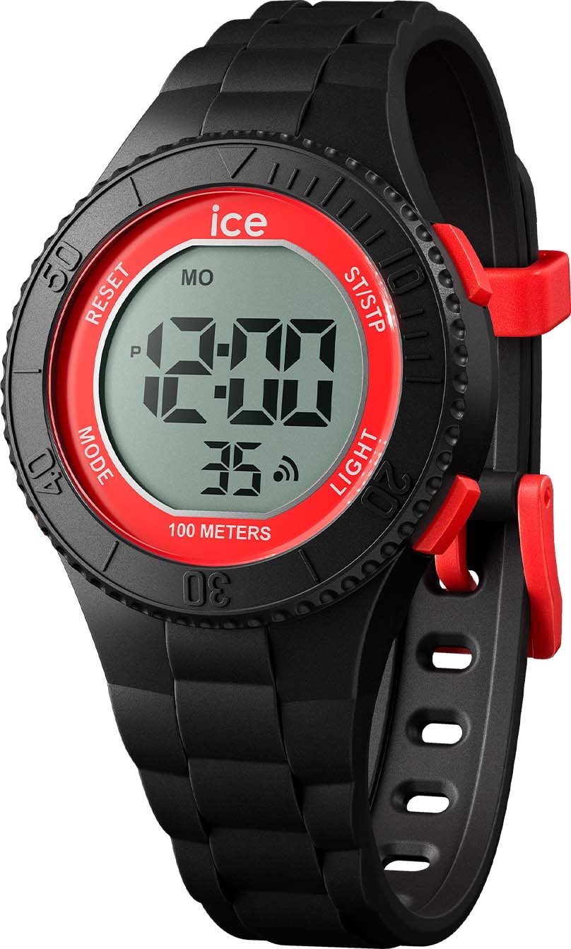 als 021007«, walking ideal digit ice-watch I\'m »ICE Geschenk | Black auch bestellen spider S, Digitaluhr