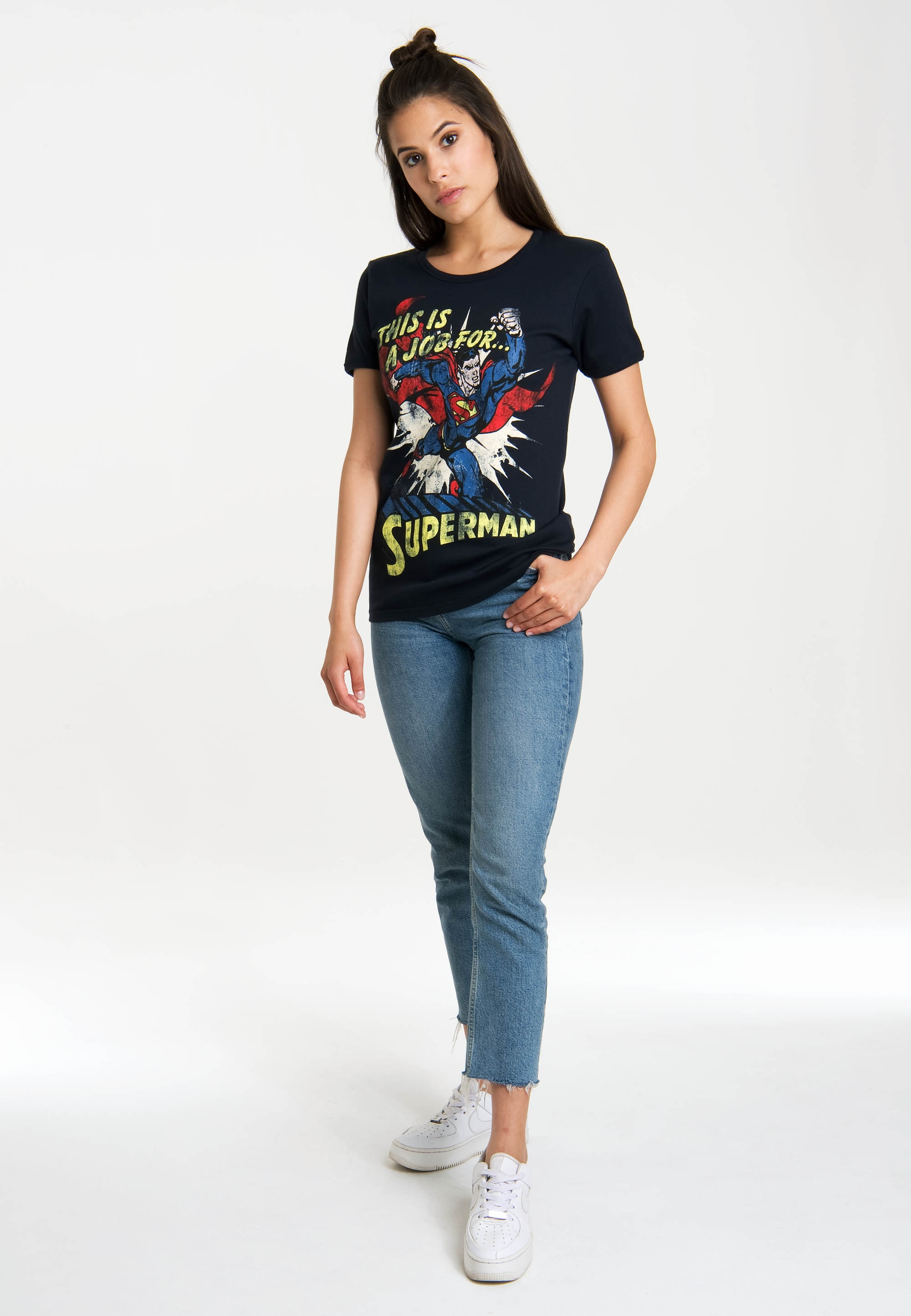 LOGOSHIRT Originaldesign lizenzierten bestellen »Superman«, mit T-Shirt