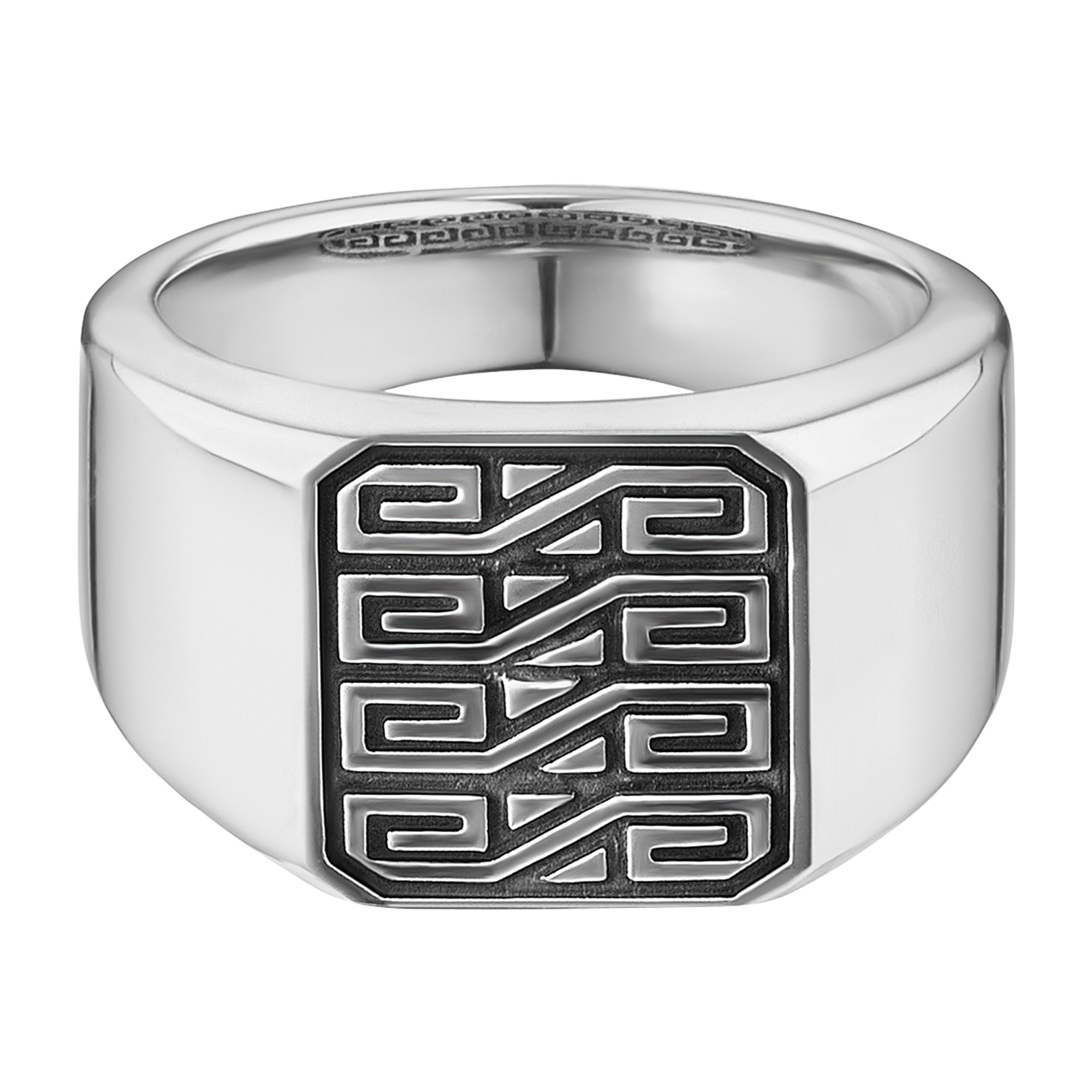 CAÏ Fingerring 925/- Sterling Silber oxidiert
