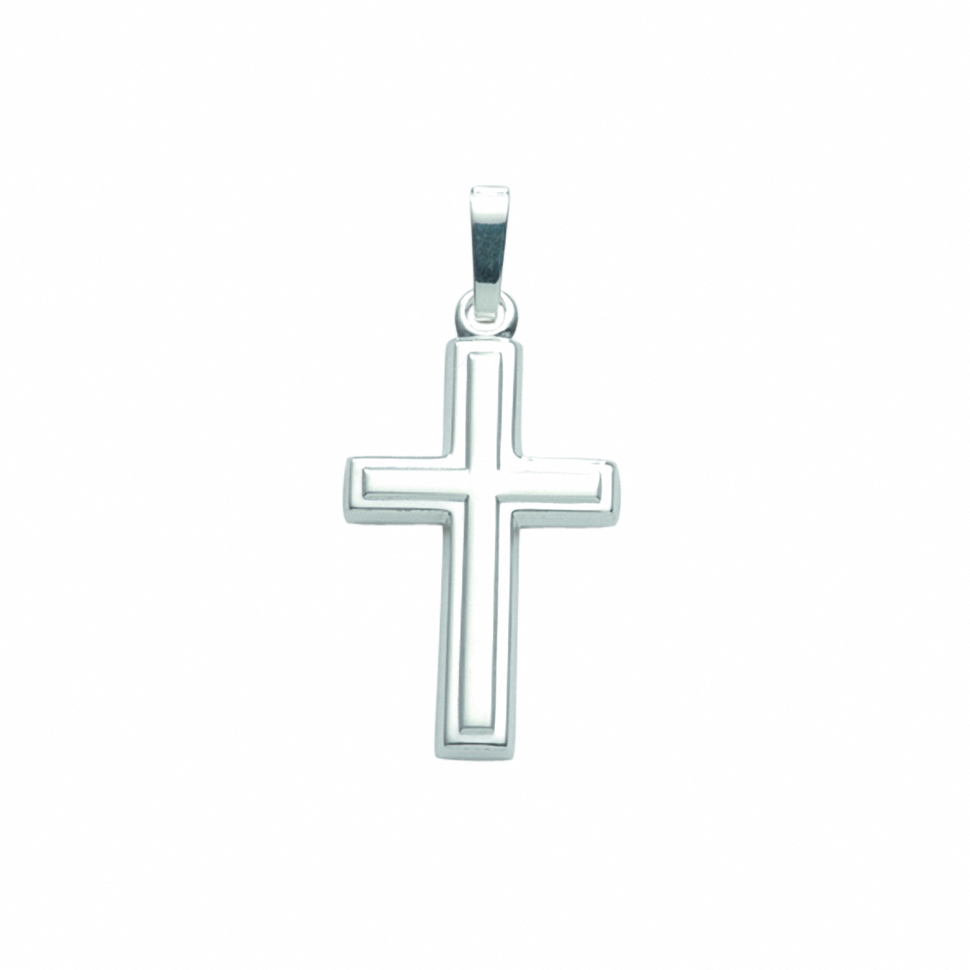 Adelia´s Kettenanhänger Silber 925 für Anhänger Damen Kreuz Herren Silberschmuck 