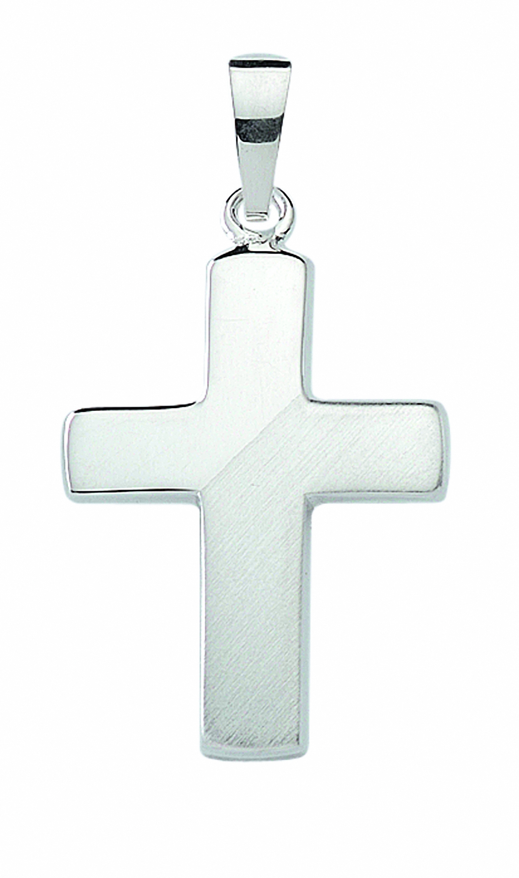 Adelia´s Kettenanhänger 925 & Silberschmuck Damen für Kreuz Silber Anhänger Herren