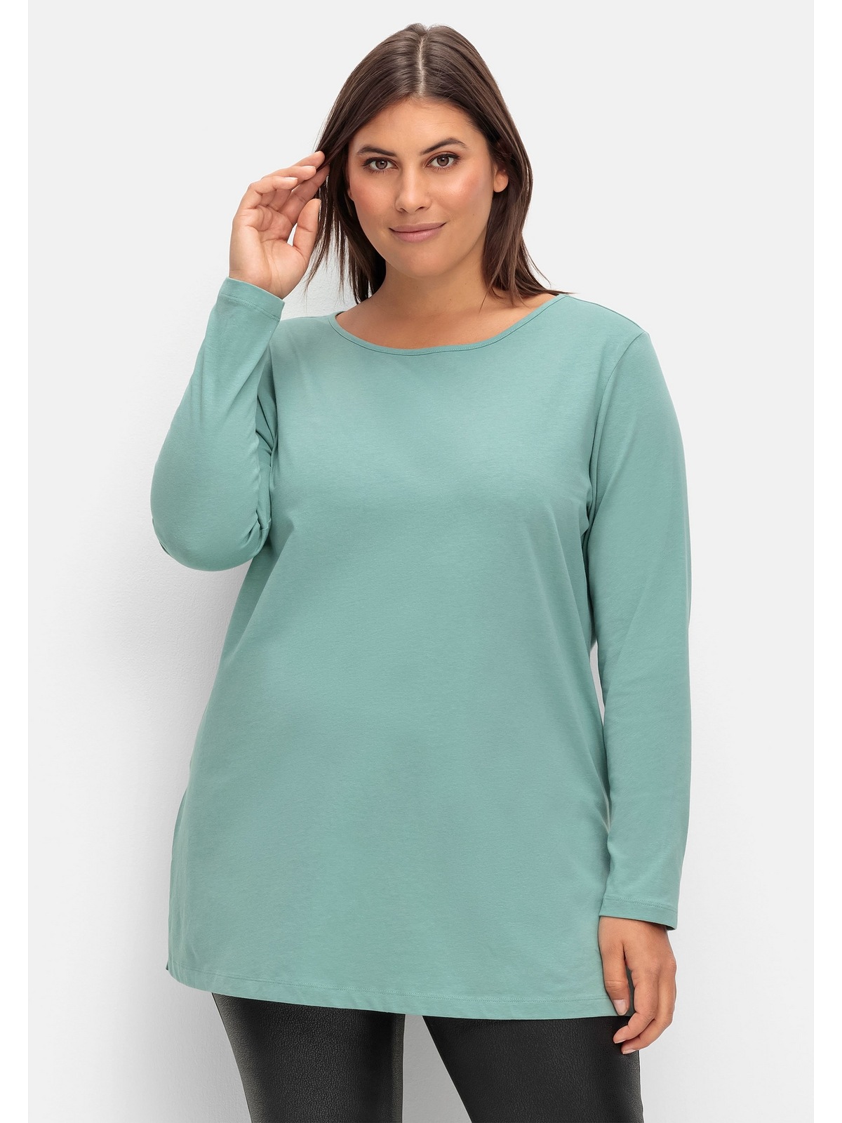 Größen«, mit hohen | Seitenschlitzen kaufen online Longshirt »Große Sheego walking I\'m