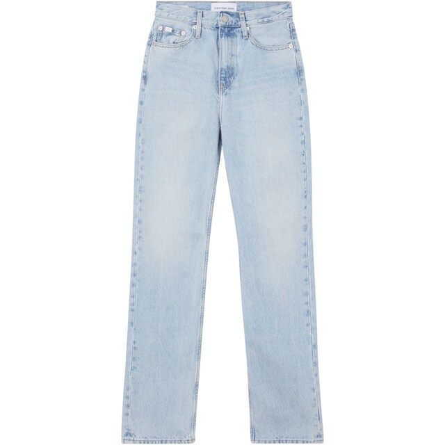 Calvin Klein Jeans Straight-Jeans »HIGH RISE STRAIGHT«, im 5-Pocket-Style  shoppen | I'm walking