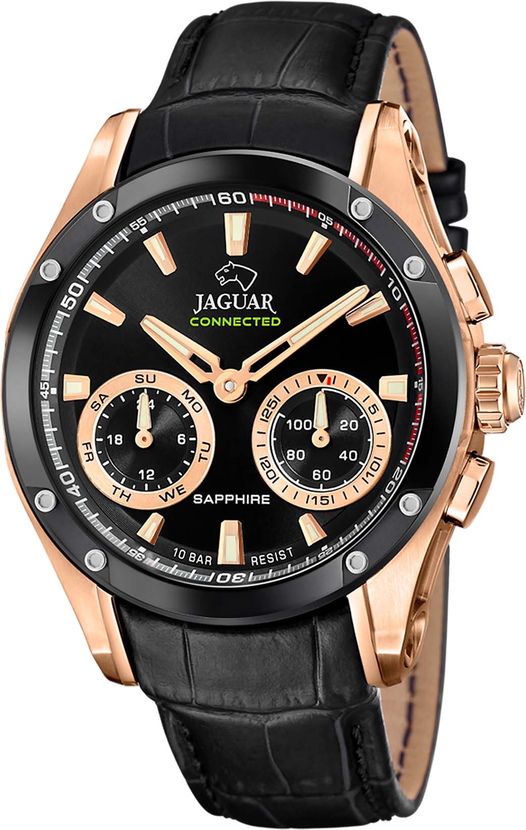 Jaguar Chronograph »Connected, J959/1«, (Set, 3 tlg., mit Wechselband und Werkzeug) kaufen