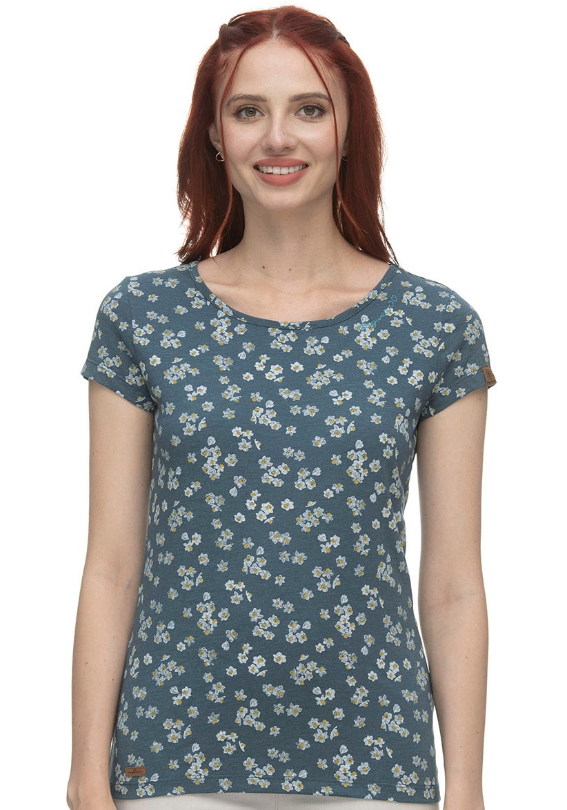 Ragwear Kurzarmshirt »MINTT FLOWER«, mit schönem floralem Allover Print kaufen