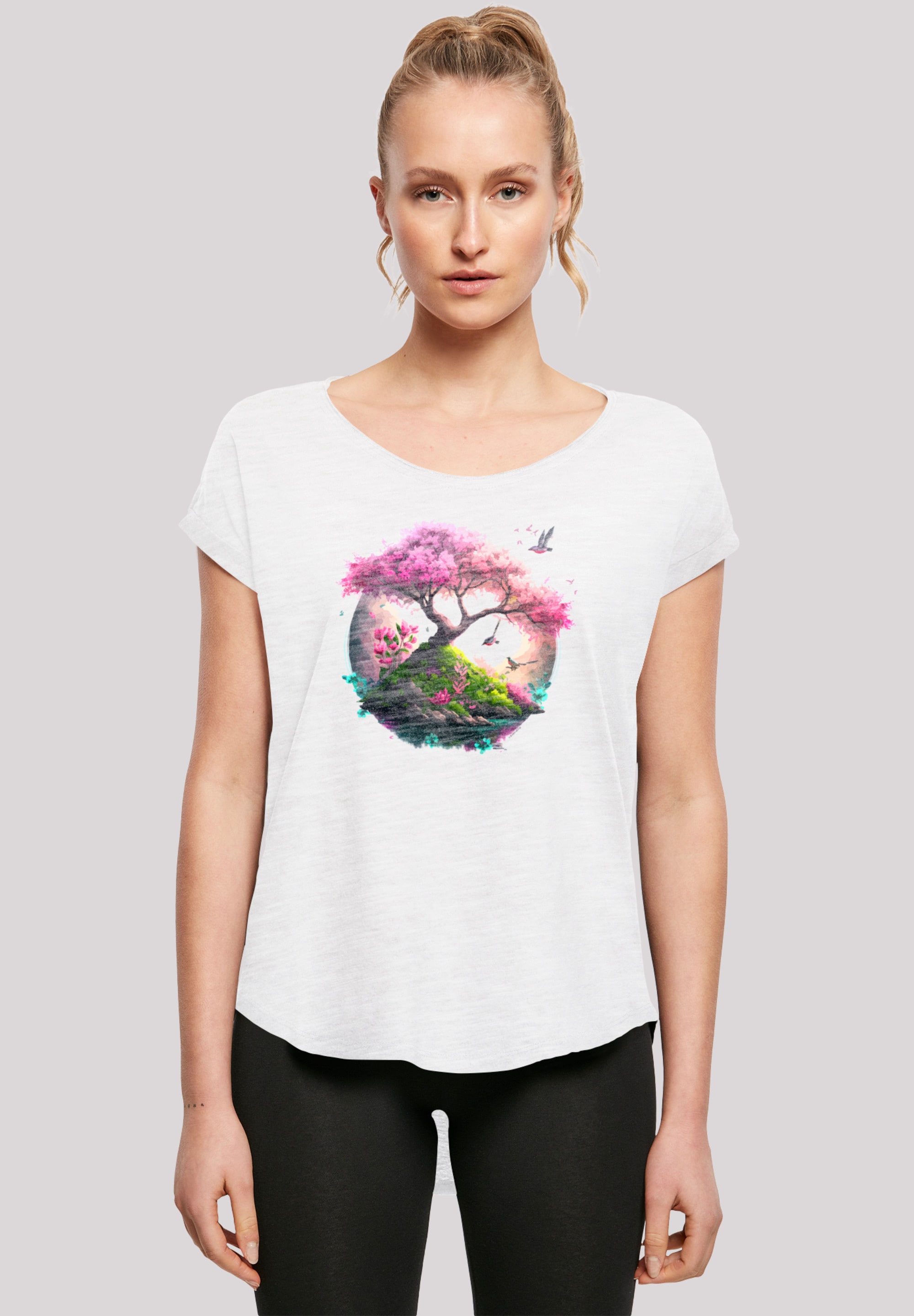F4NT4STIC T-Shirt »Kirschblüten Baum«, walking | I\'m kaufen Print