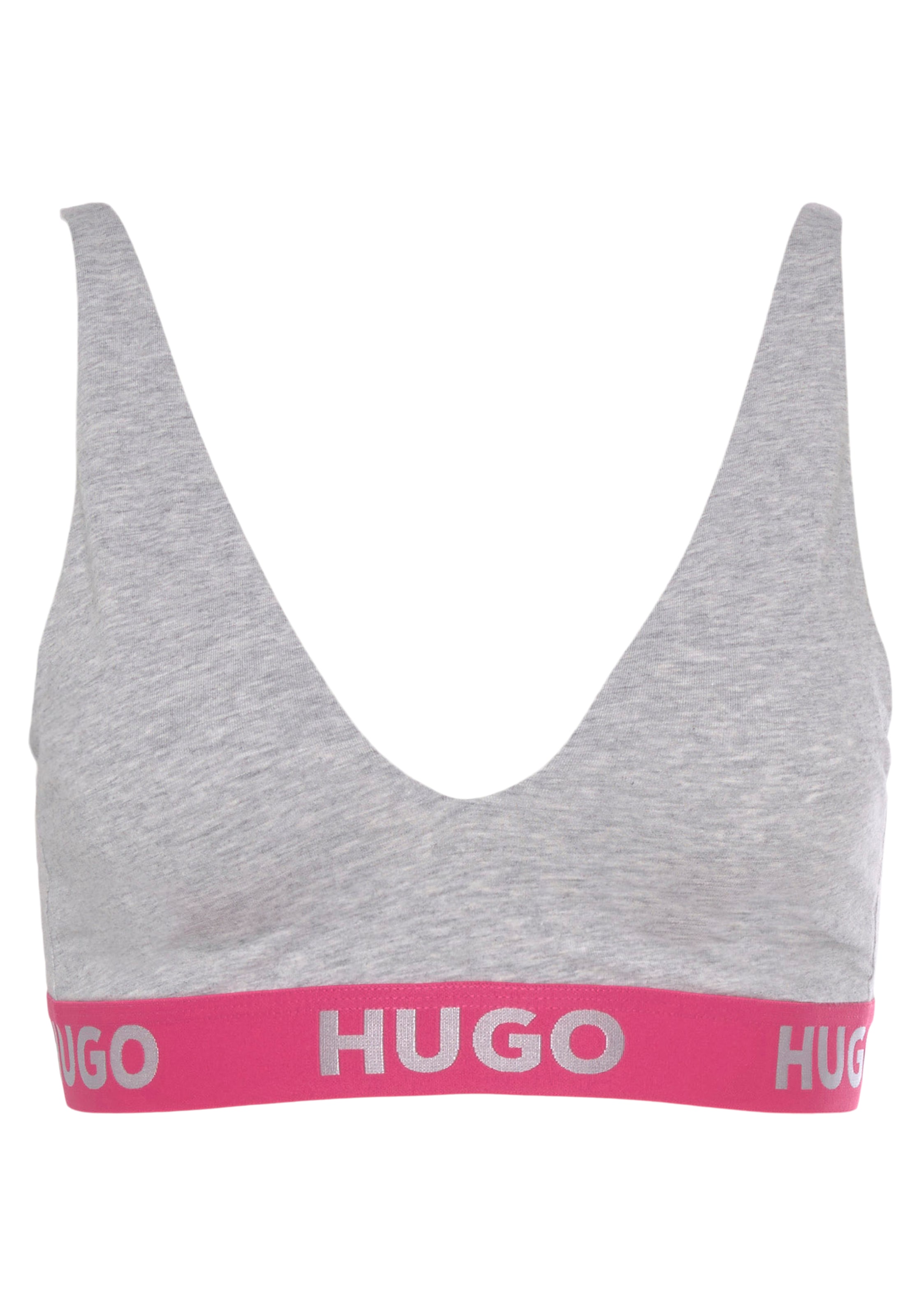 HUGO Triangel-BH »TRIANGLE mit & bestellen auf Rechnung Logobündchen Wäsche PADD.SPORTY«