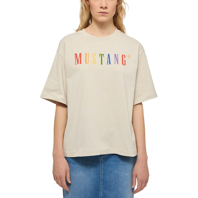 MUSTANG Kurzarmshirt »T-Shirt« online