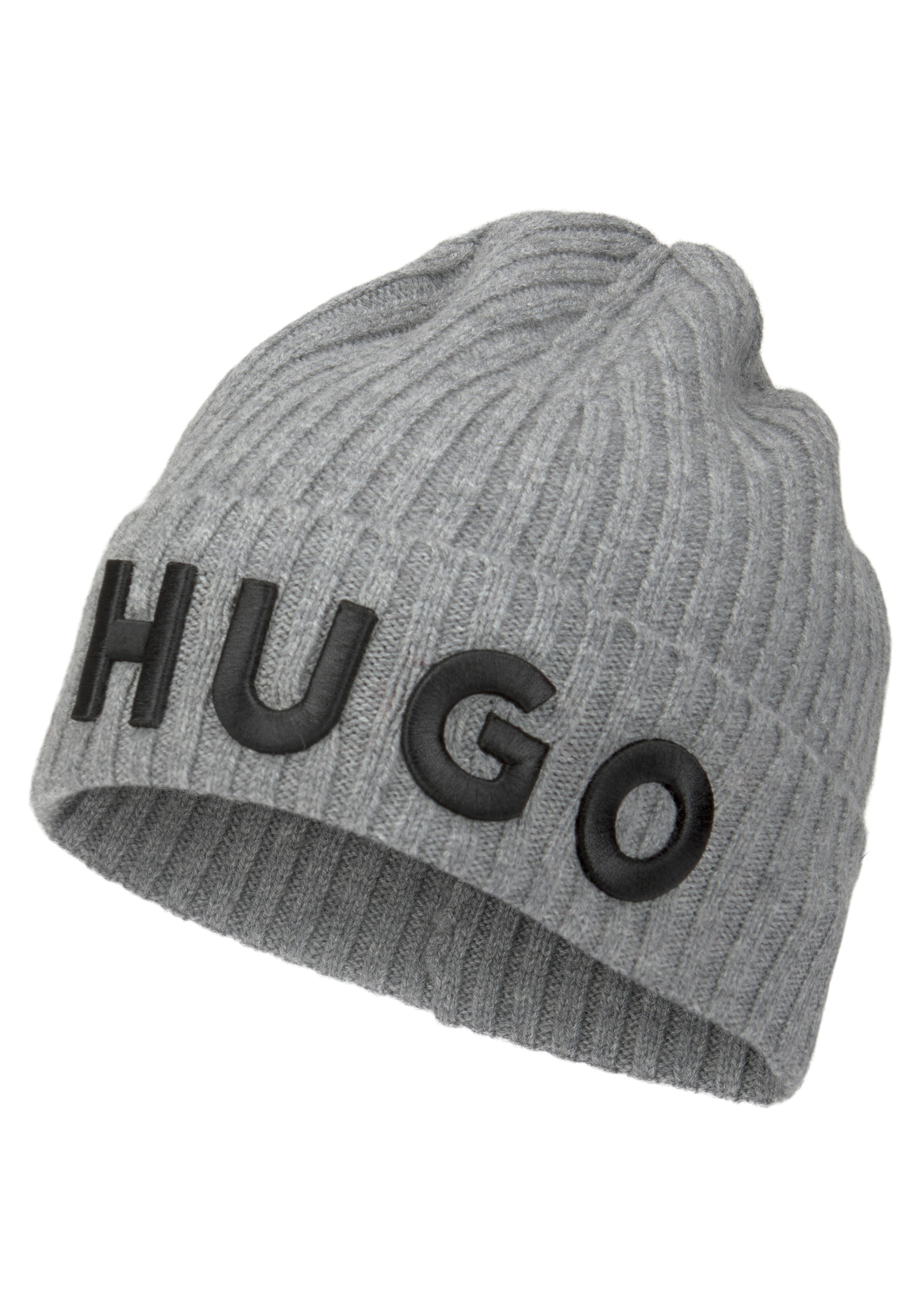 | Beanie bestellen HUGO großem mit walking I\'m Logo »Unisex-X565-6«, HUGO