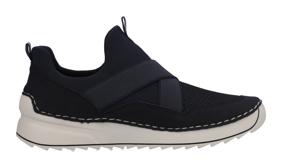 Rieker Slip-On Sneaker mit Gummizug-Riemchen