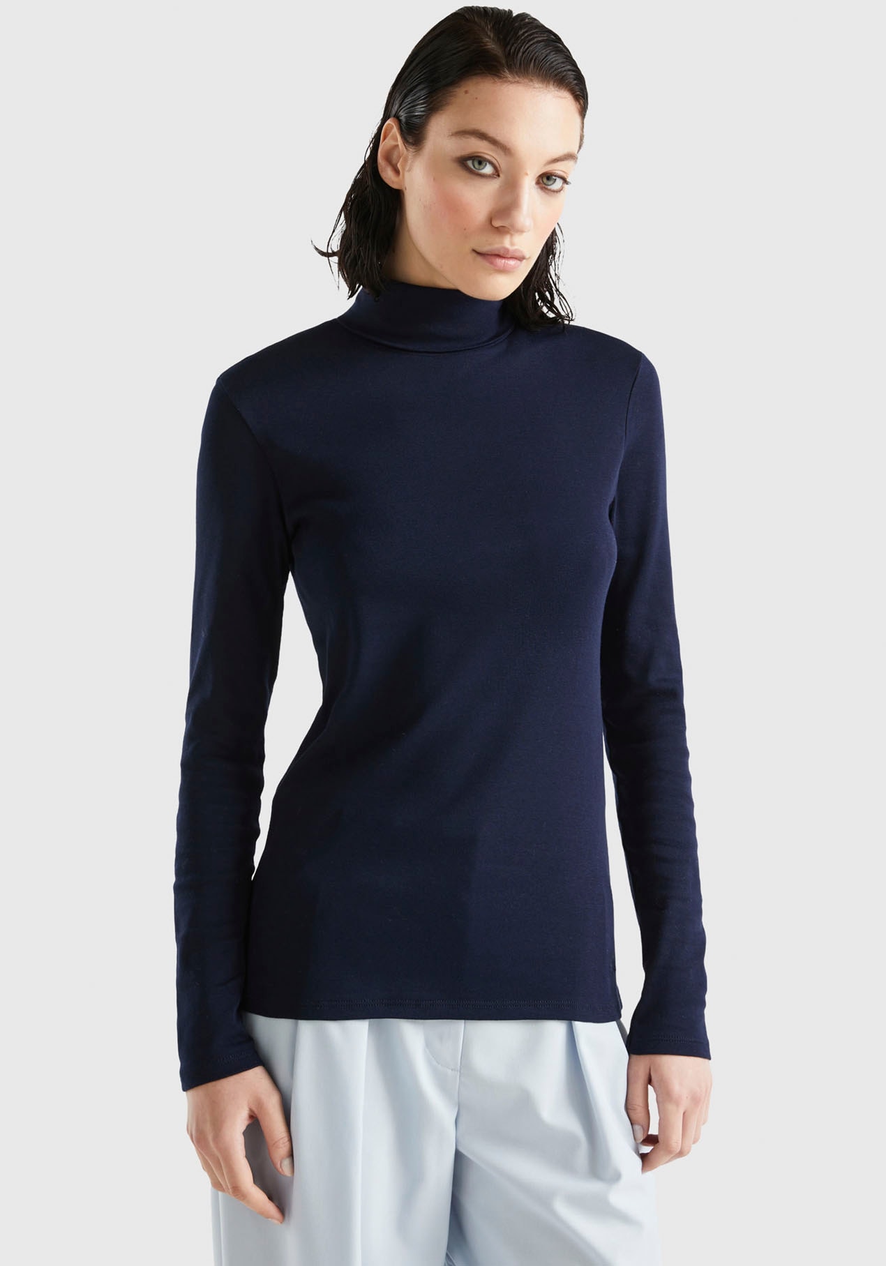 United Colors of Benetton Rollkragenshirt, mit Markenlabel online kaufen |  I\'m walking | T-Shirts