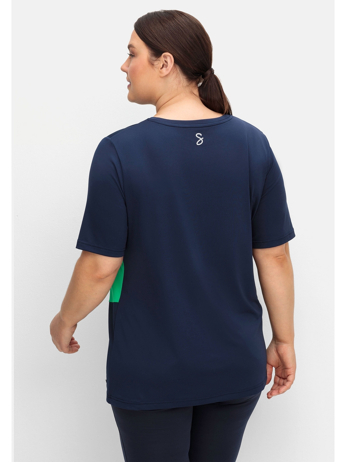 Sheego Funktionsshirt »Große Größen«, im Colourblocking, atmungsaktive  Qualität online | T-Shirts