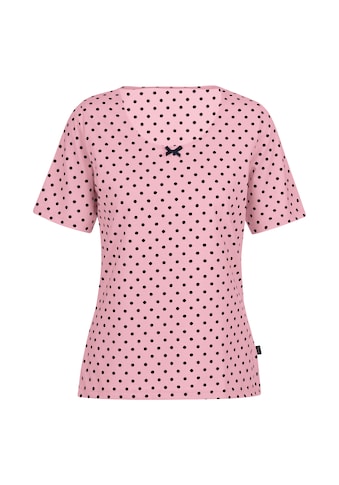 Trigema T-Shirt, mit Punktemuster und Schleifchen kaufen