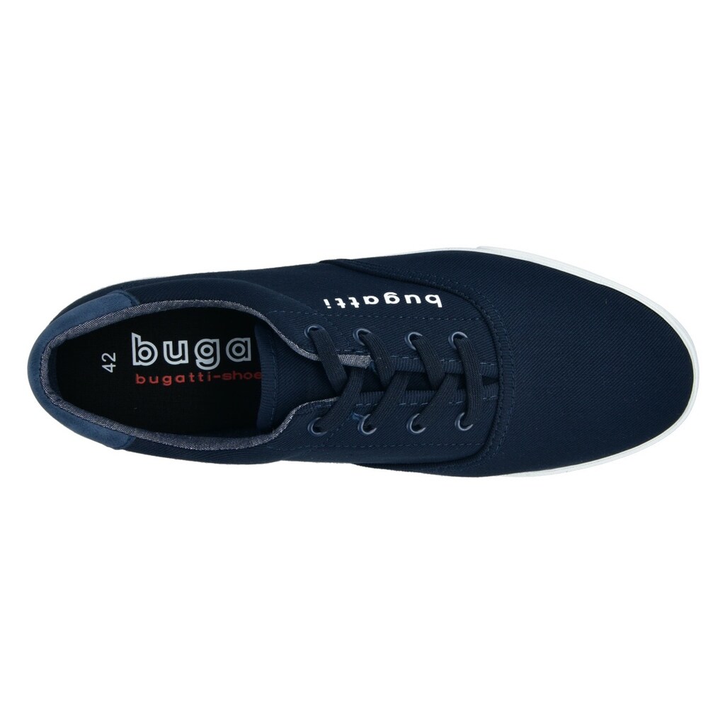 bugatti Sneaker, mit Kontrastbesatz an der Ferse