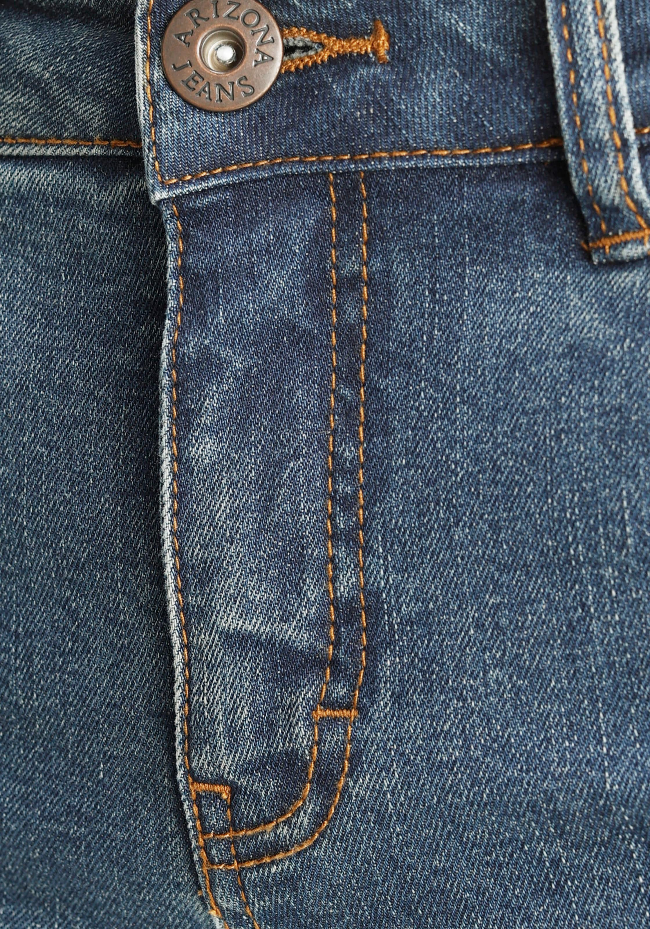 Arizona Slim-fit-Jeans »Bund Gummizugeinsatz«, online mit seitlichem Waist High