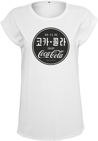 Merchcode T-Shirt »Merchcode Damen Ladies Coca Cola Korean Black Tee« kaufen