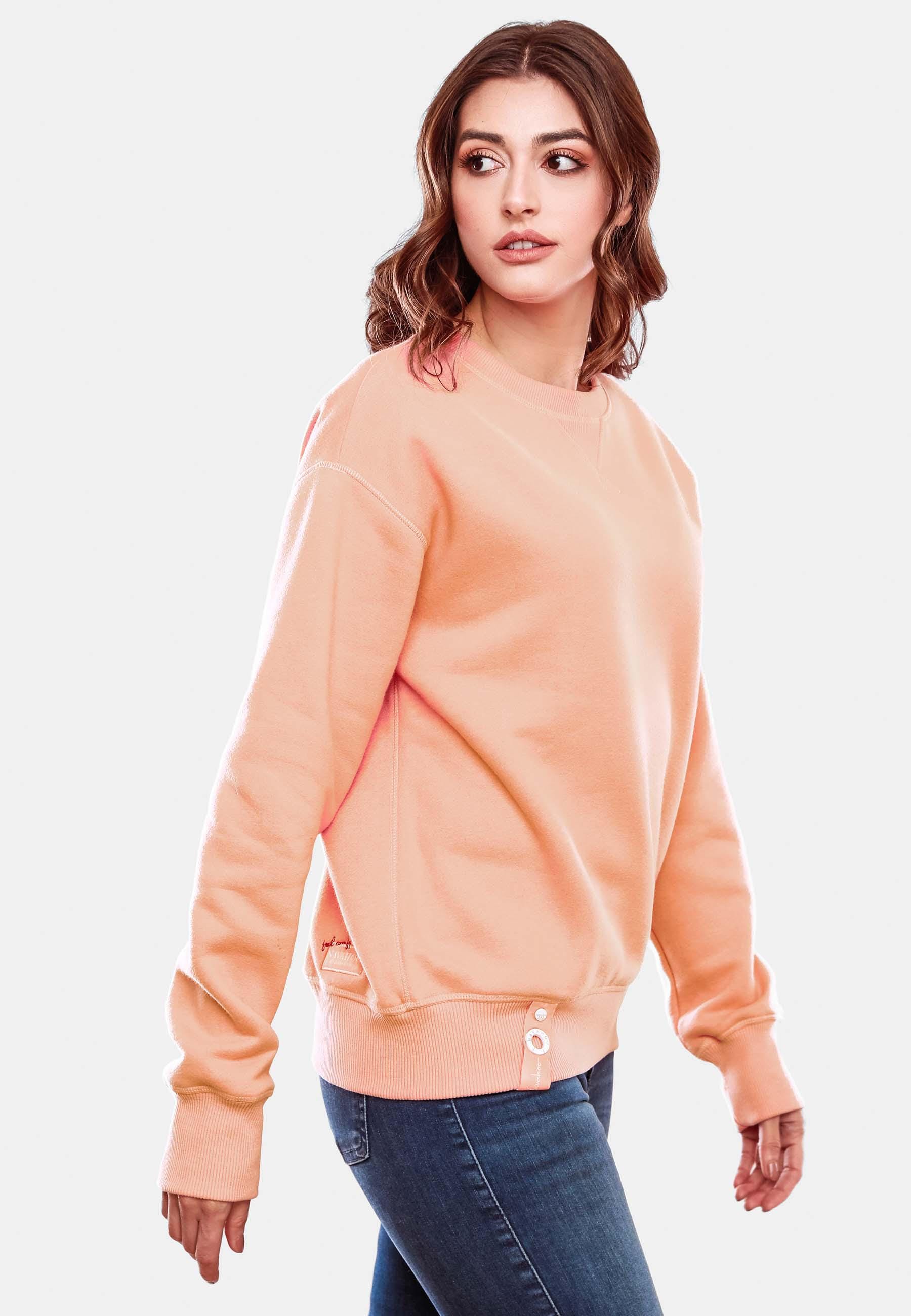 Navahoo Kapuzensweatshirt »Zuckerschnecke«, stylischer Damen Pullover mit  Rundhals-Ausschnitt bestellen