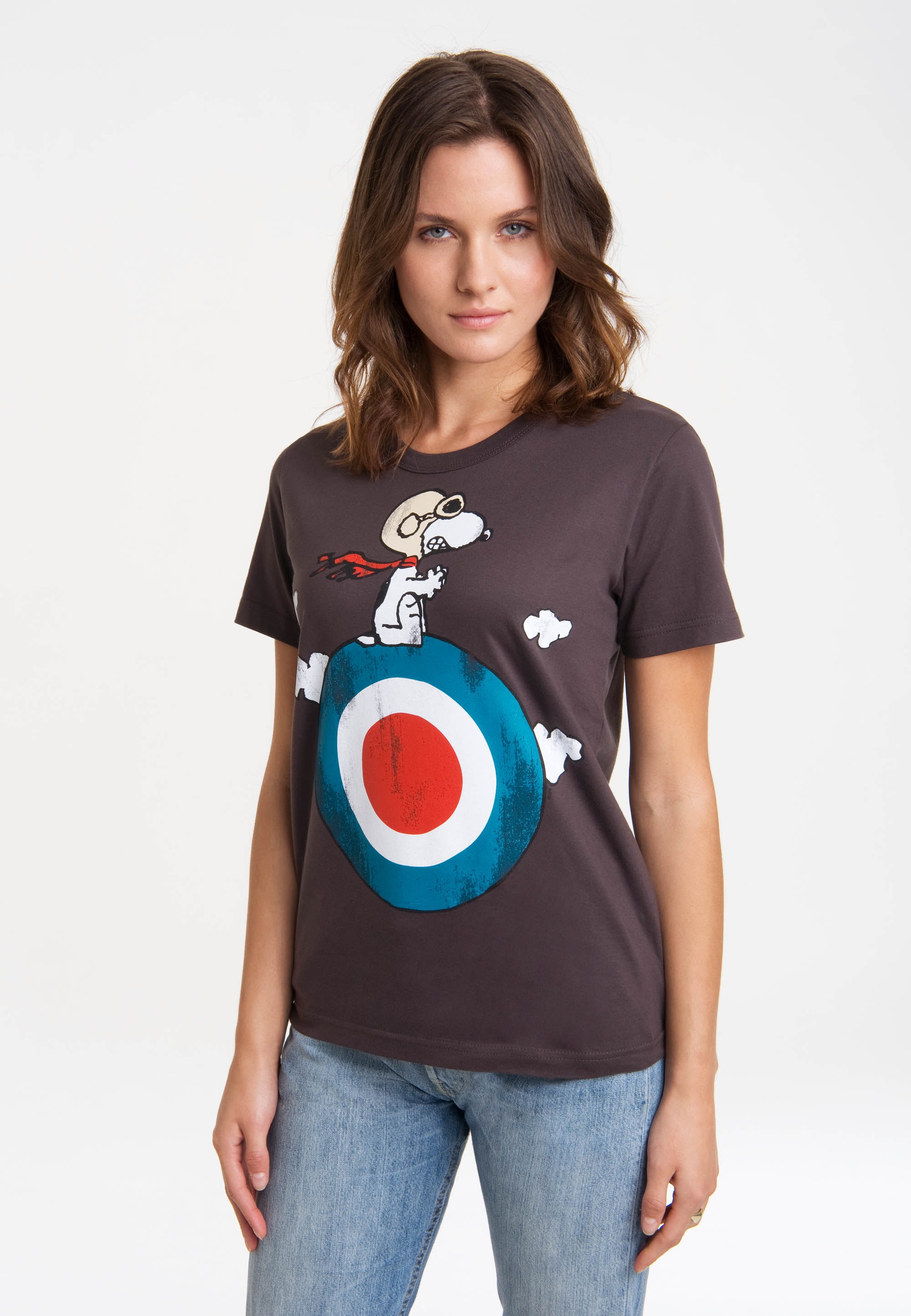 LOGOSHIRT T-Shirt »Peanuts - Snoopy«, Print lizenziertem mit kaufen
