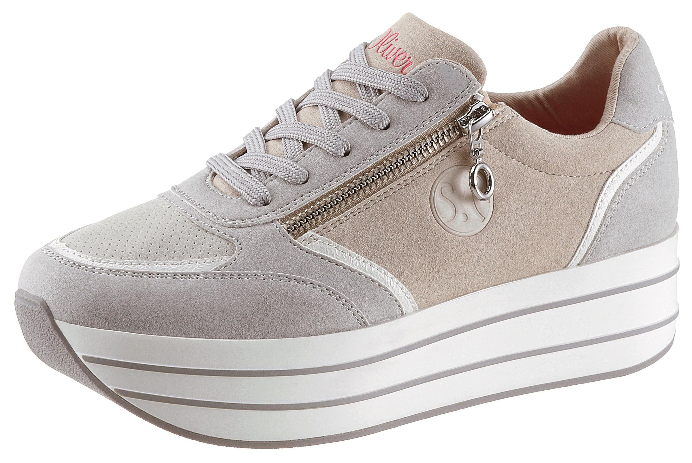 s.Oliver Plateausneaker bequem | I'm walking s.Oliver Plateau Sneaker für Damen online kaufen |