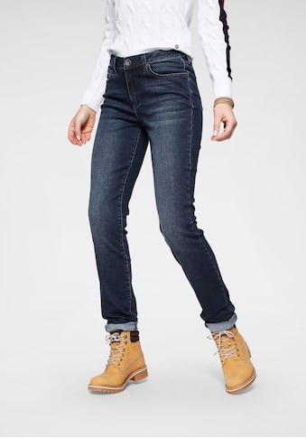 H.I.S Slim-fit-Jeans »High-Waist«, Nachhaltige, wassersparende Produktion durch OZON WASH kaufen