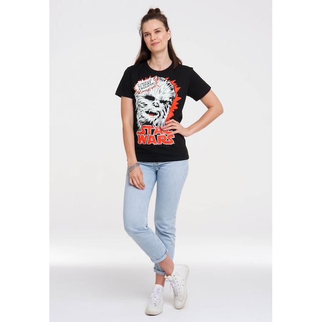 LOGOSHIRT T-Shirt »Star Wars - Chewbacca«, mit lizenziertem Print kaufen |  I\'m walking