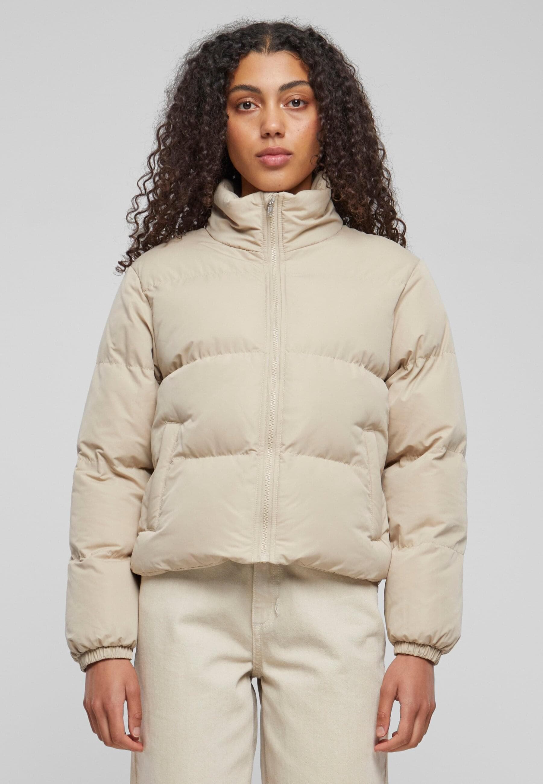 URBAN CLASSICS Winterjacke walking Jacket«, Ladies St.), | Kapuze Peached Short Puffer »Damen I\'m (1 bestellen ohne