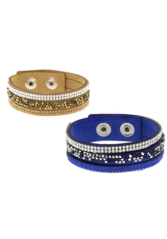 La Piora Armband »Armband Set«, blau & braun kaufen