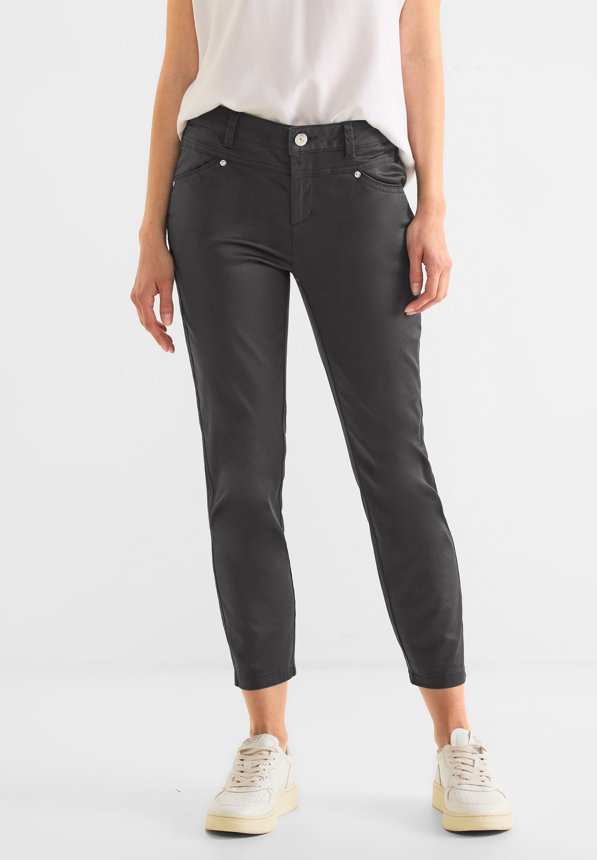 STREET ONE Stoffhose 4-Pocket Style
