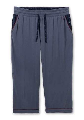 Sheego Pyjamahose »Schlafhose«, mit Kontrastdetails und Eingrifftaschen kaufen