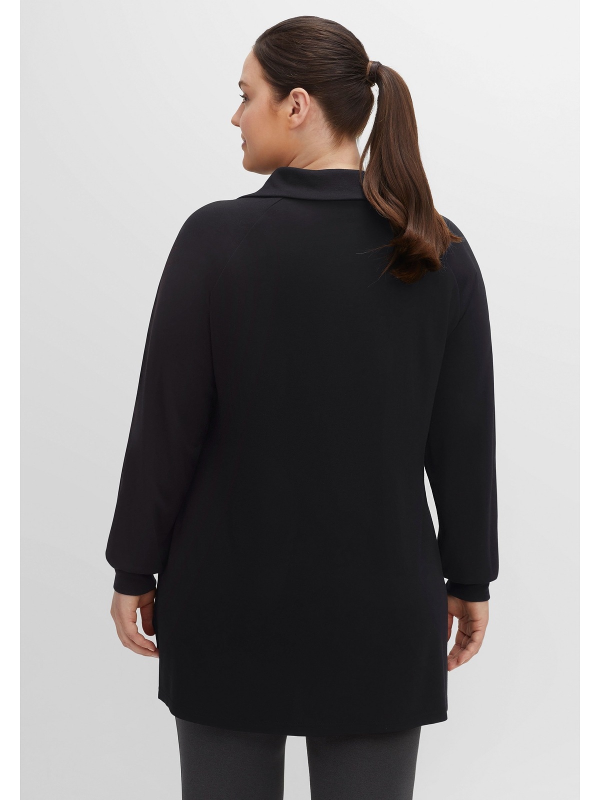 Sheego Sweatshirt »Große Größen«, aus Funktionsmaterial, mit  Eingrifftaschen online | I'm walking