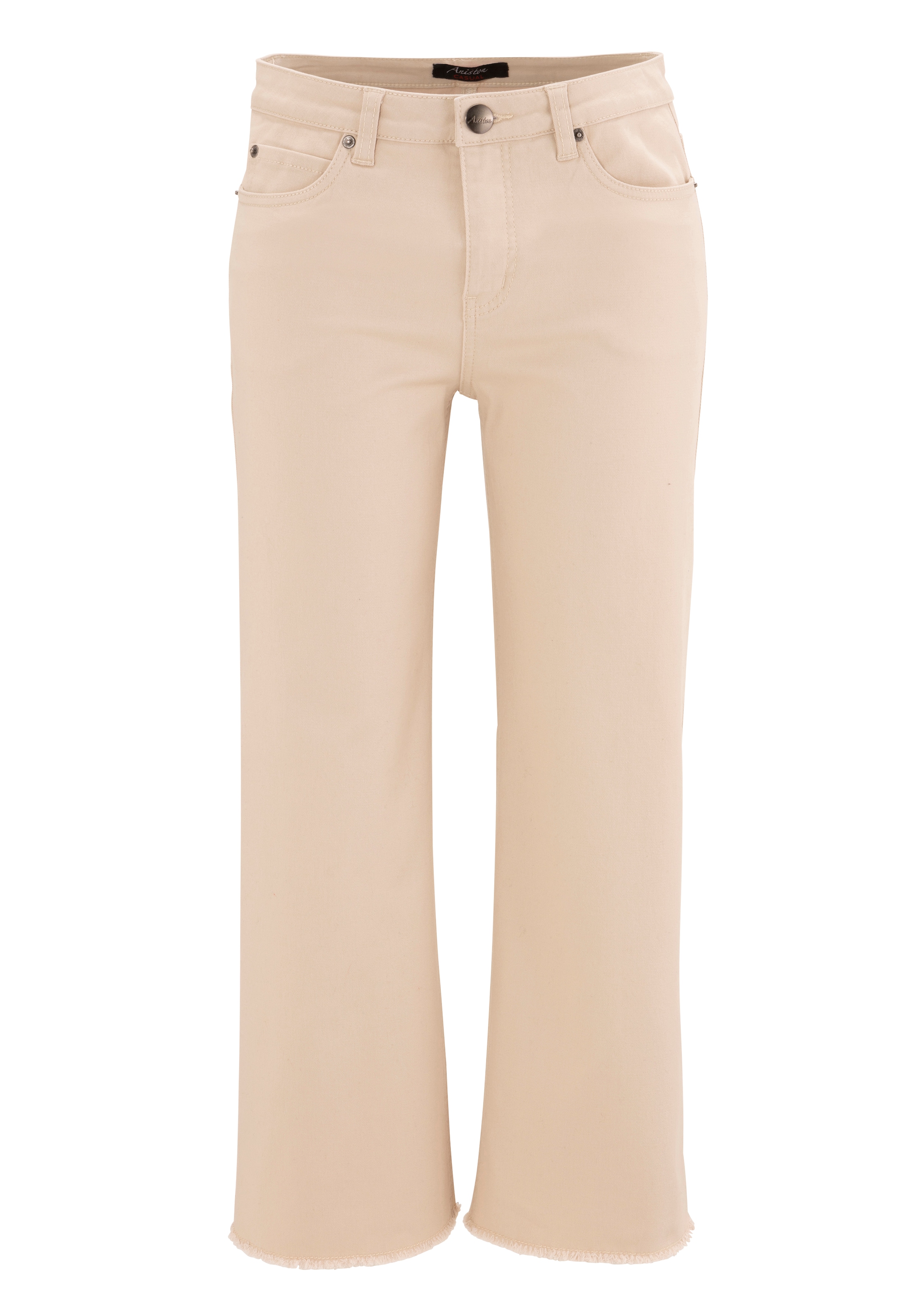 CASUAL 7/8-Jeans, mit Beinabschluss Aniston ausgefranstem | leicht walking kaufen I\'m
