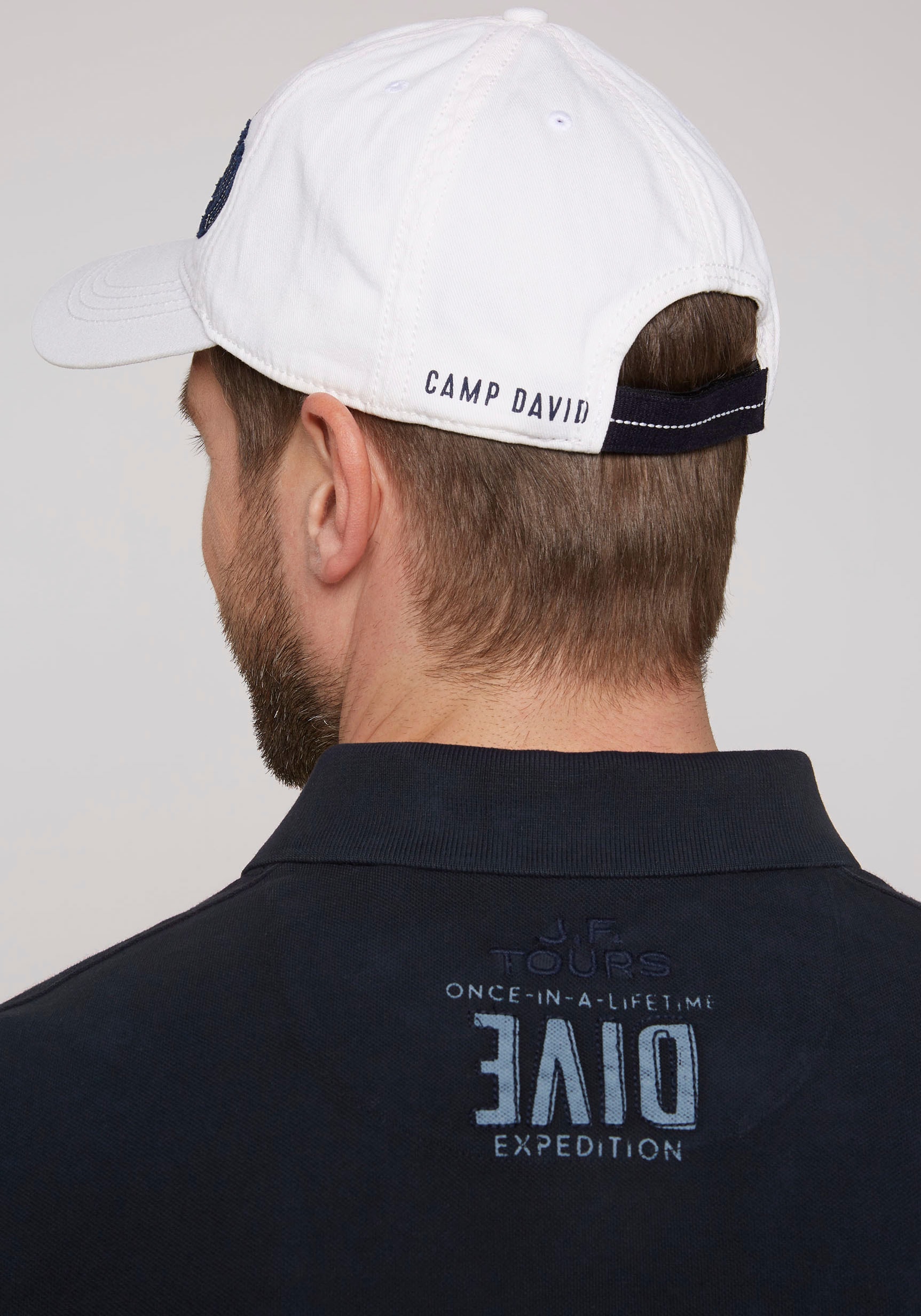 CAMP DAVID Baseball Cap, mit gewaschener Optik im Onlineshop | I'm walking