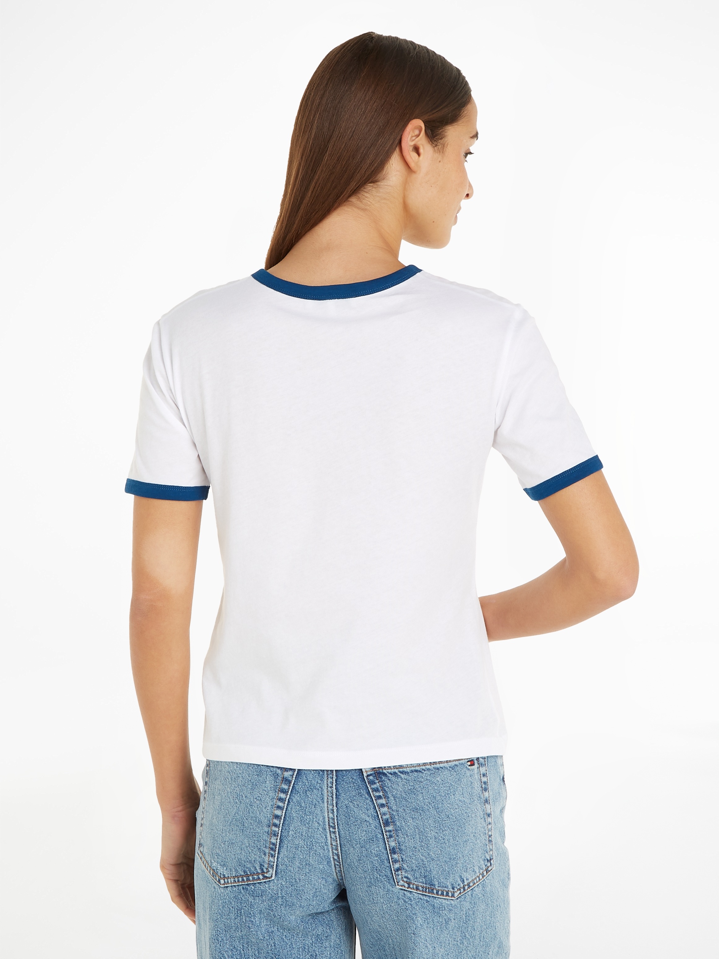 Tommy Hilfiger T-Shirt, mit großem Markenlogo bestellen | I'm walking